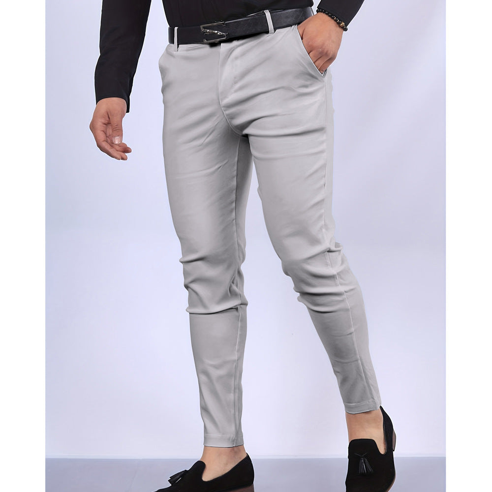 Herrbyxor Ullmix Slim Fit för Affär och Formella Tillfällen