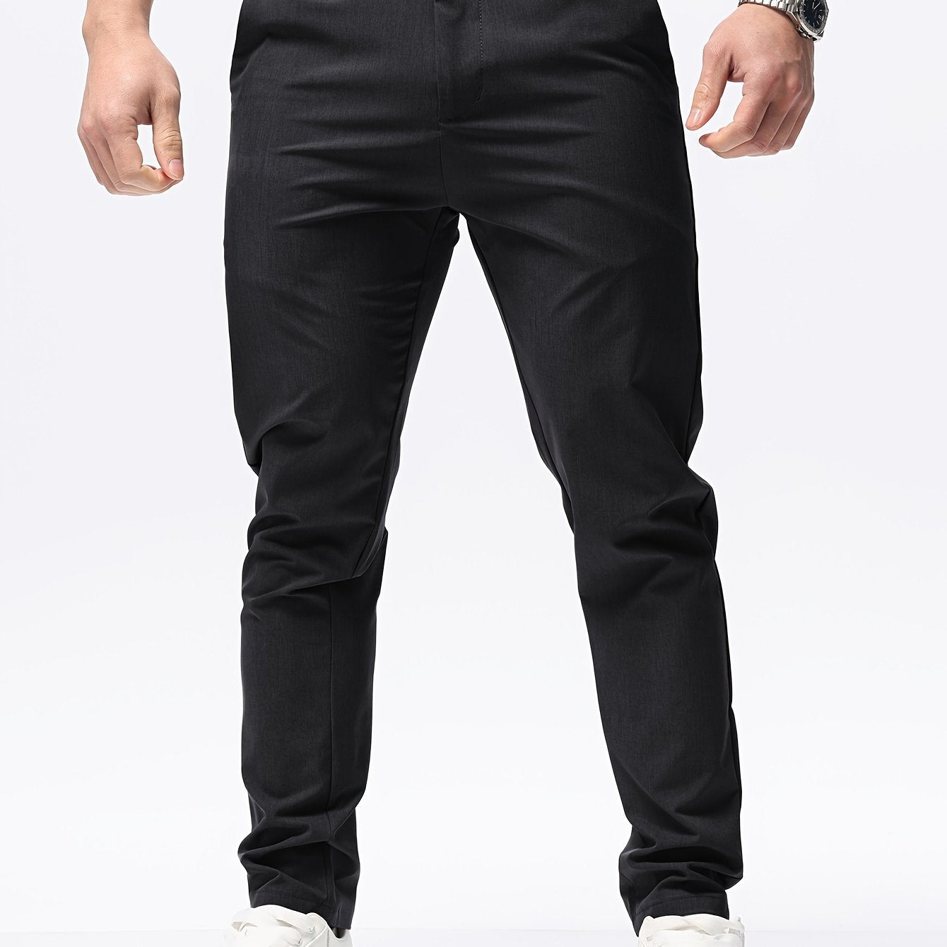 Herrbyxor i 100% Bomull Slim Fit