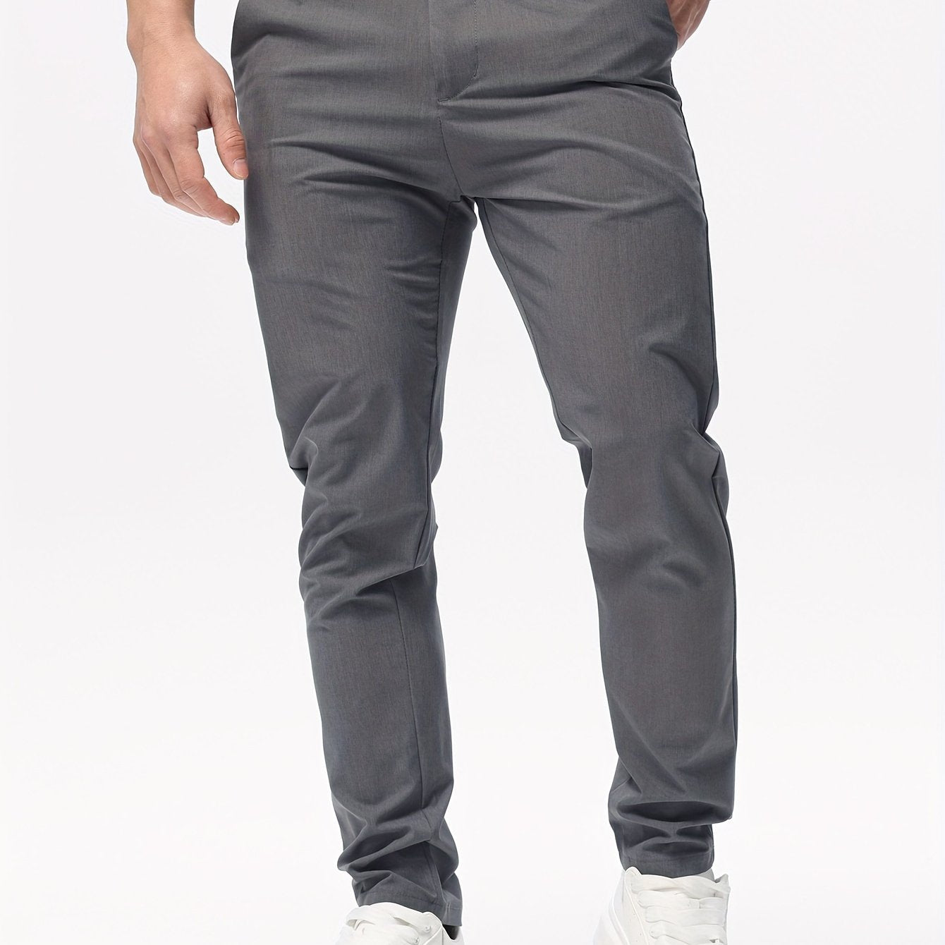 Herrbyxor i 100% Bomull Slim Fit