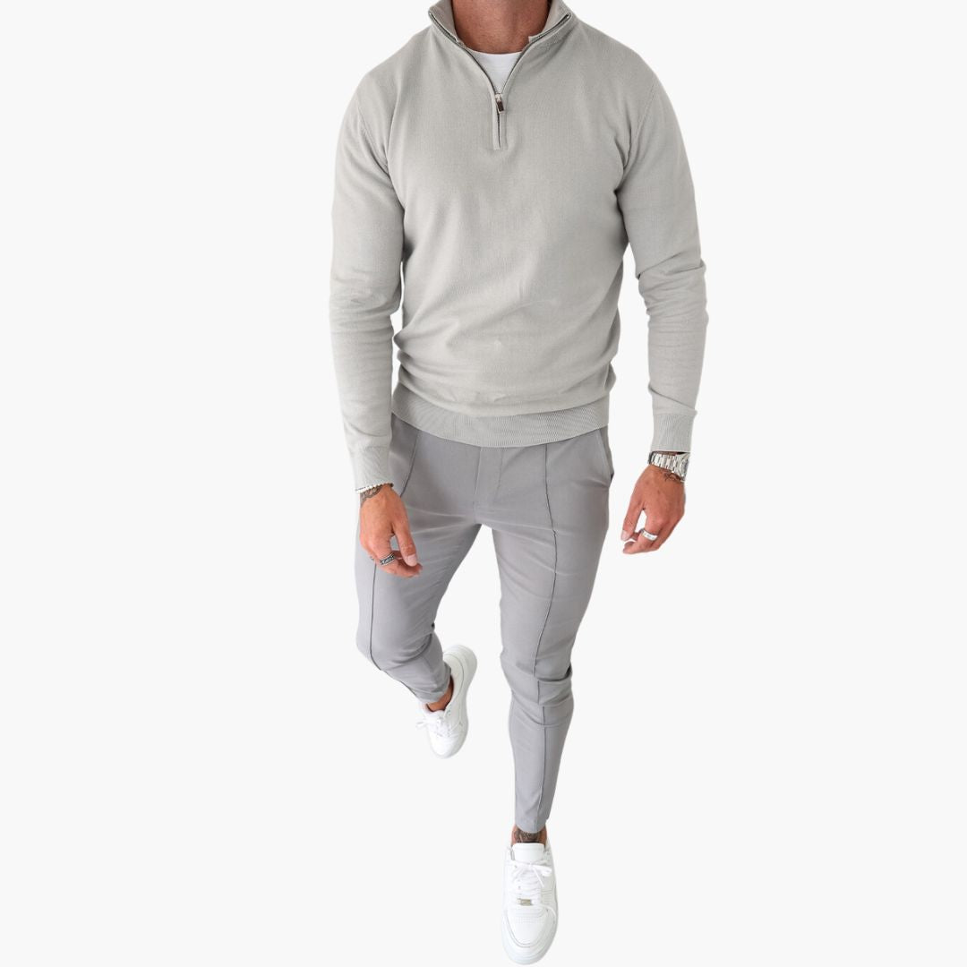 Herren Halvdraget Tröja