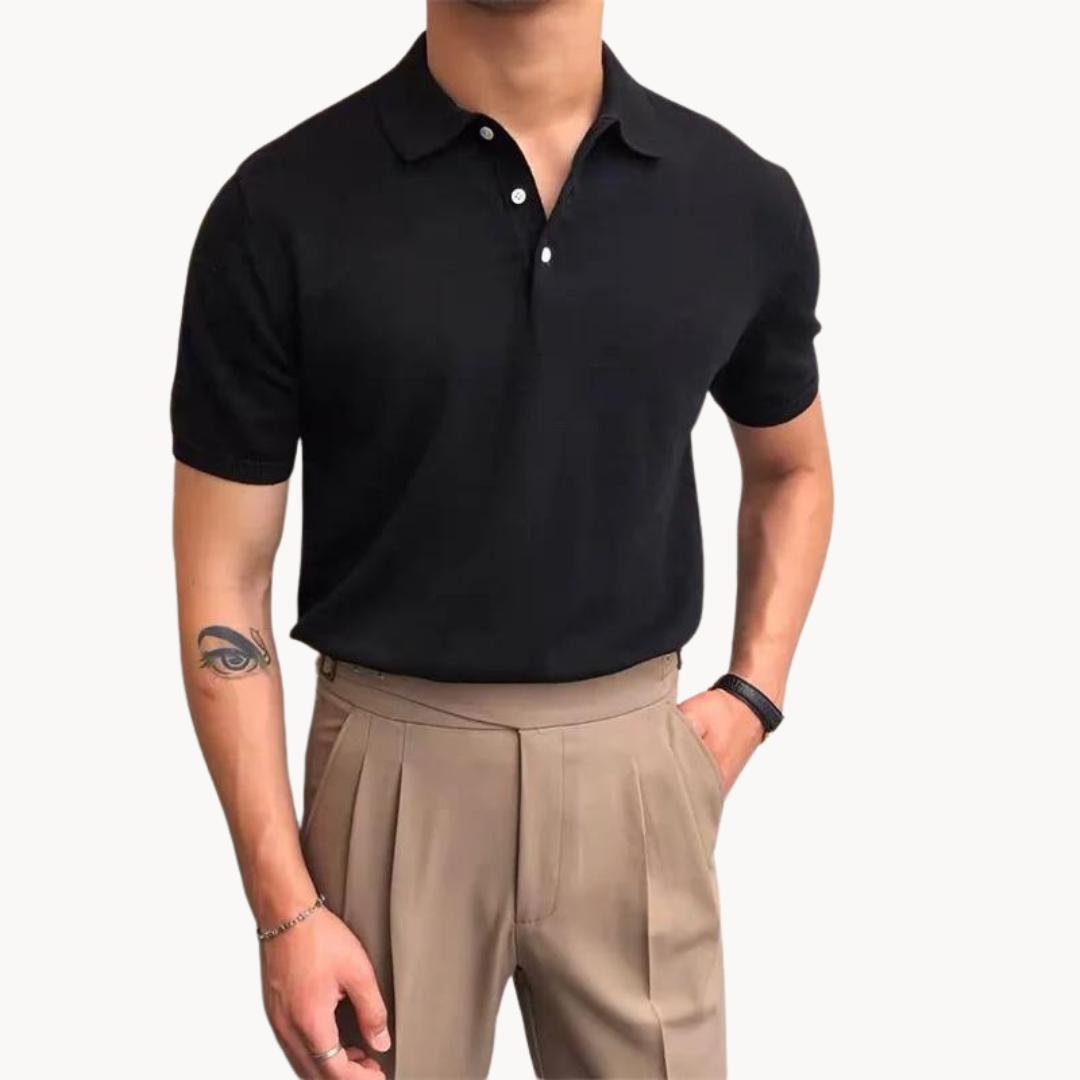 Herrens Bekväma Polo T-shirt