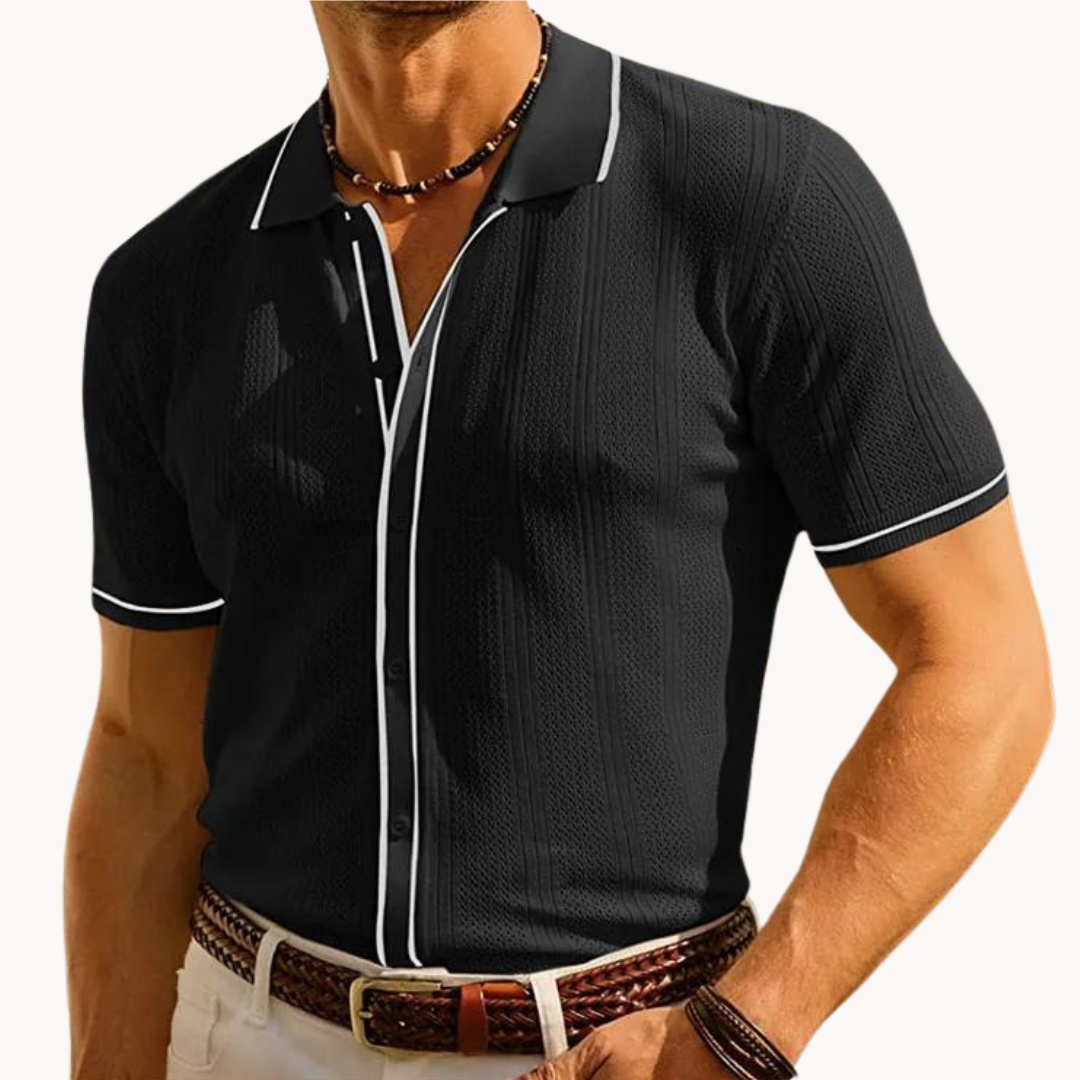 Herrens Kortärmad Polo