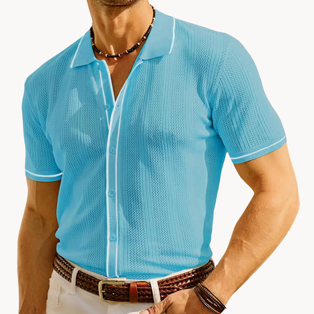 Herrens Kortärmad Polo