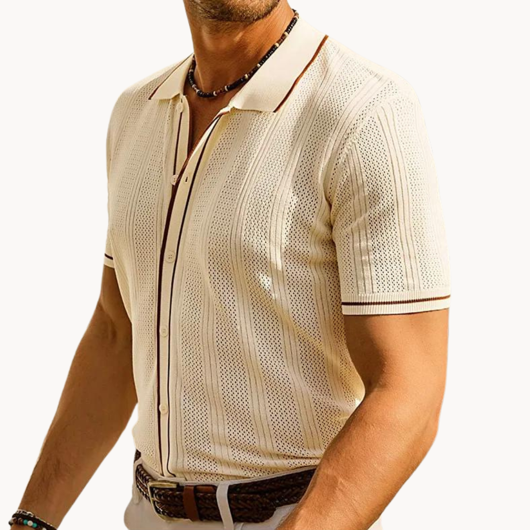 Herrens Kortärmad Polo