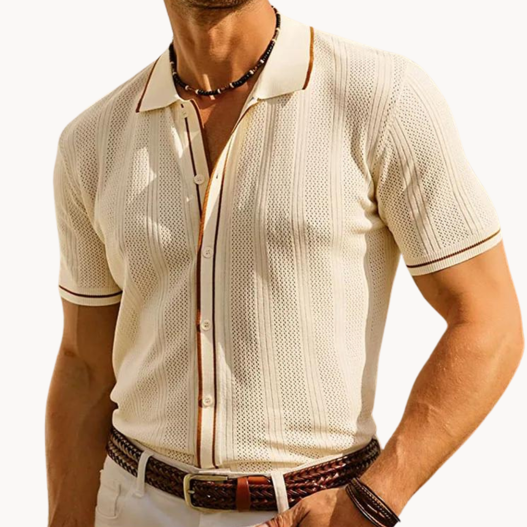 Herrens Kortärmad Polo