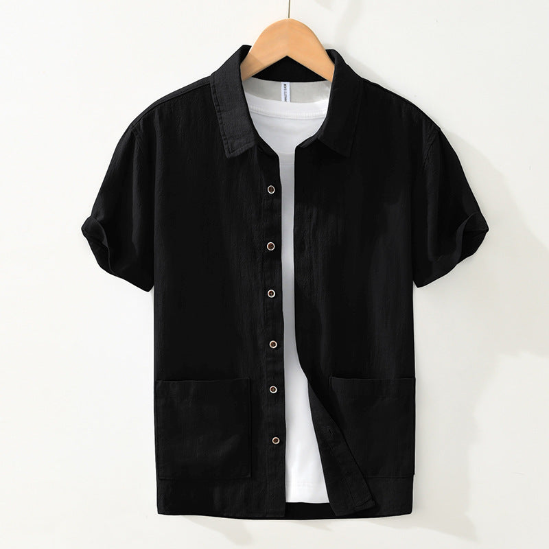 Herrens Kortärmad T-shirt med Konstnärlig Design