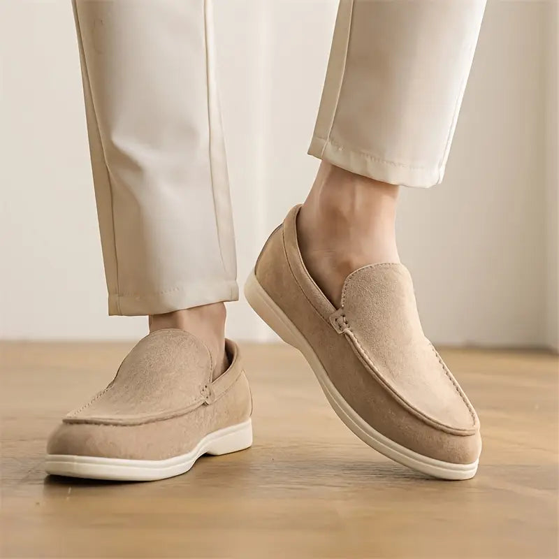 Herrens Mockaloafers i Elegant Stil