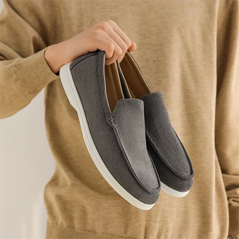 Herrens Mockaloafers i Elegant Stil