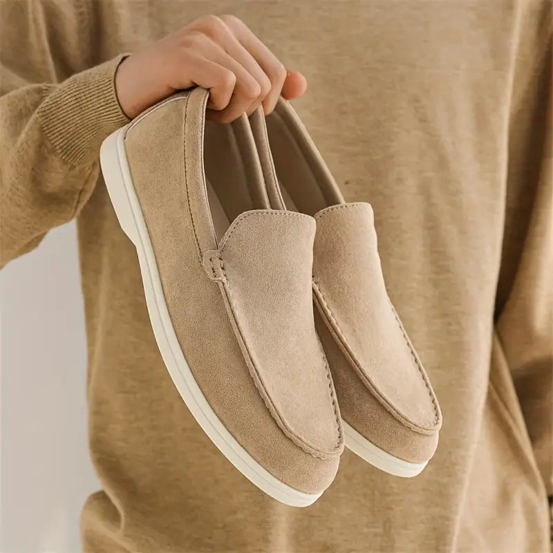 Herrens Mockaloafers i Elegant Stil