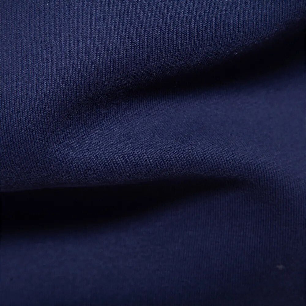 Herrens Polo Sweatshirt med Retro Charm