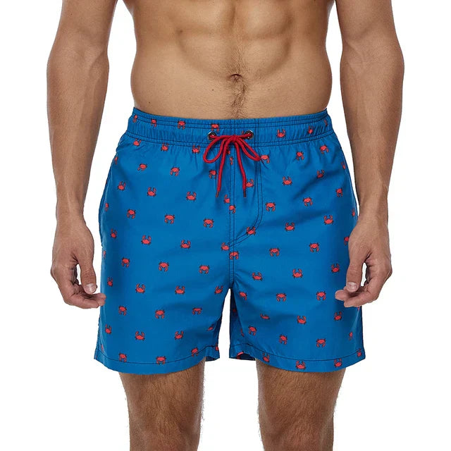 Herrens Snabbtorkade Sommarshorts i Lätt Material