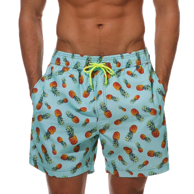 Herrens Snabbtorkade Sommarshorts i Lätt Material