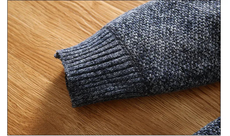 Herrfleece Tröja | Varm Halvdragkedja