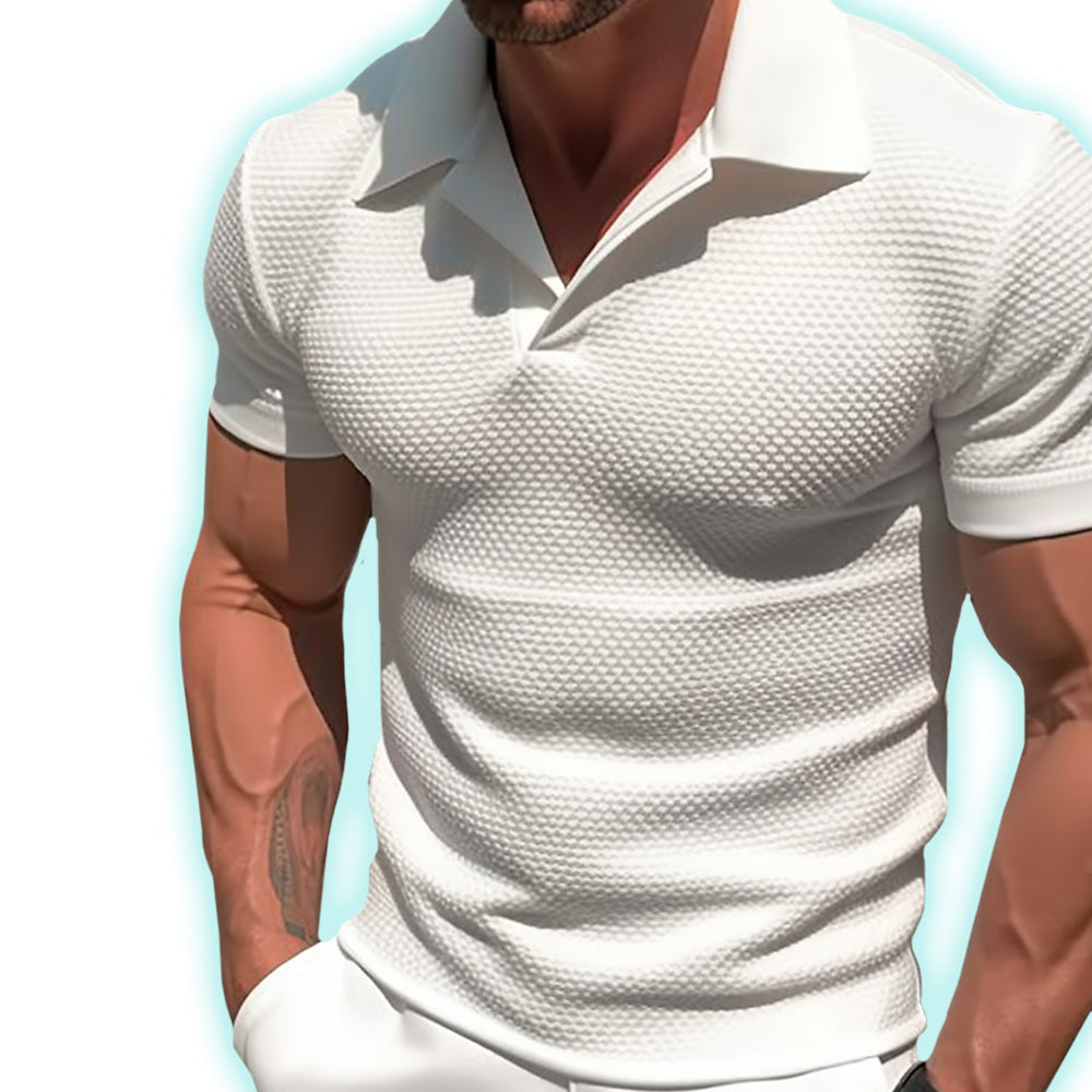 Herrskjorta med Modern Design och Slim Fit
