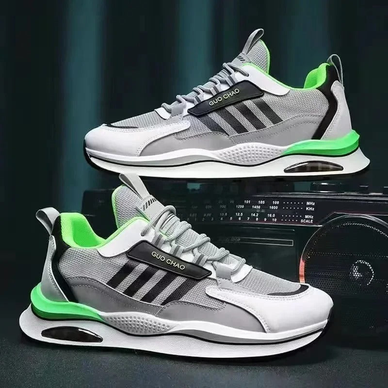 Herrskor Högkvalitativt Material Retro Sneakers