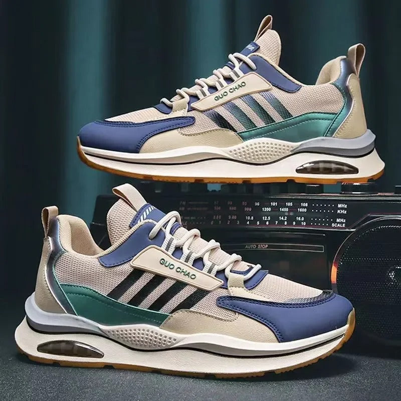 Herrskor Högkvalitativt Material Retro Sneakers