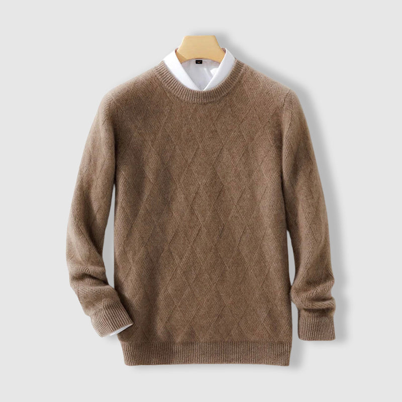 Herrtröja i Merinoull med Tidlös Design 0