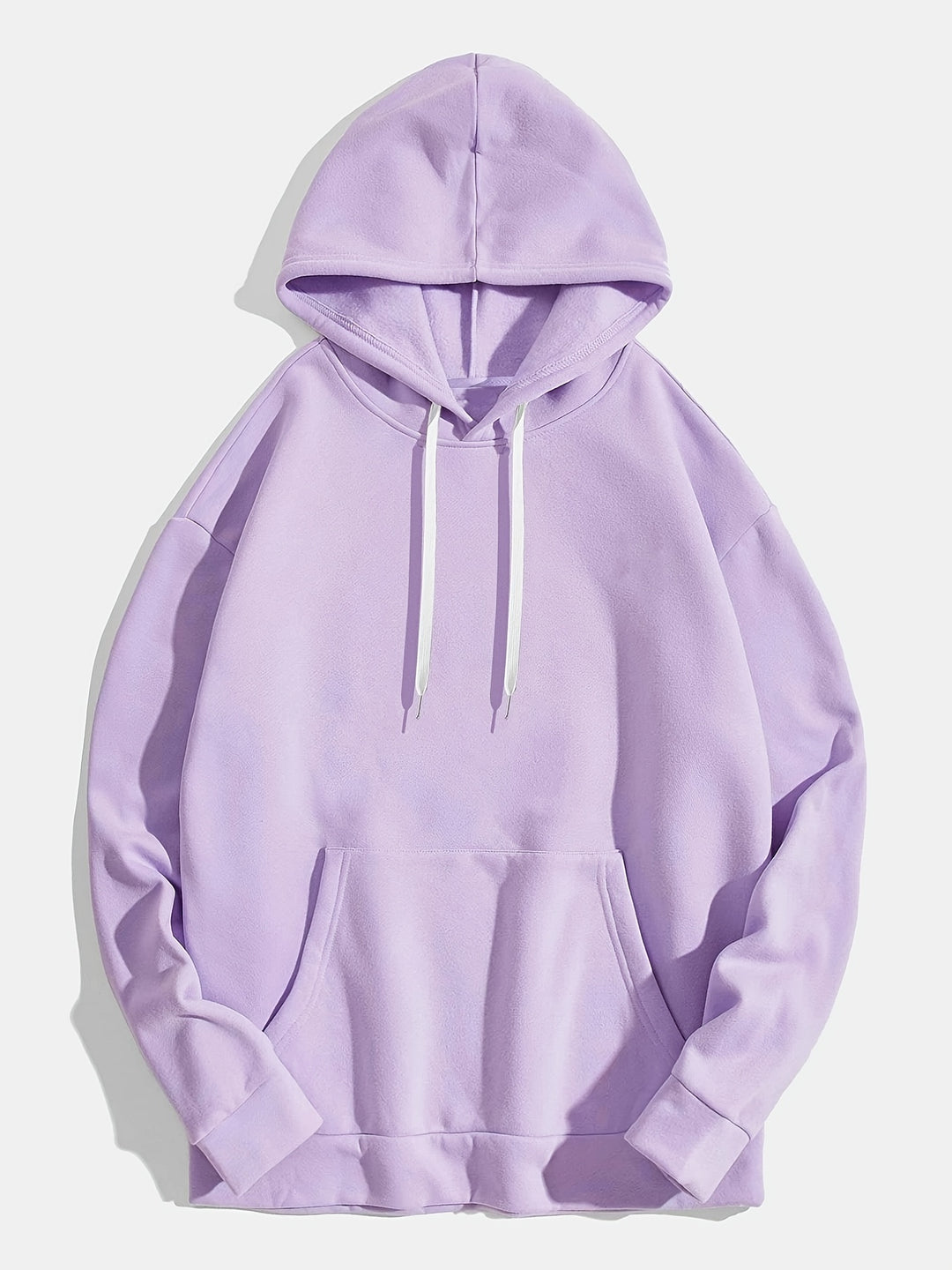 Hoodies Män med Lätt Stretch och Minimalistisk Design 3