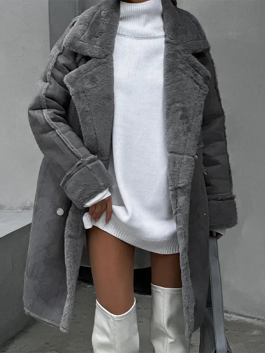Irene | Eleganta Sherpa jacka