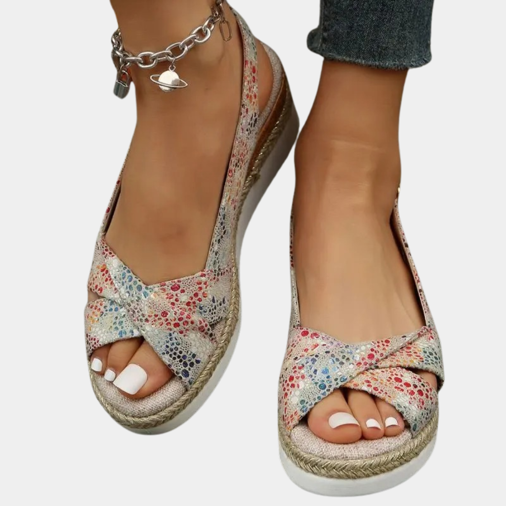 Kvinnors Andningsbara Espadrille Flats