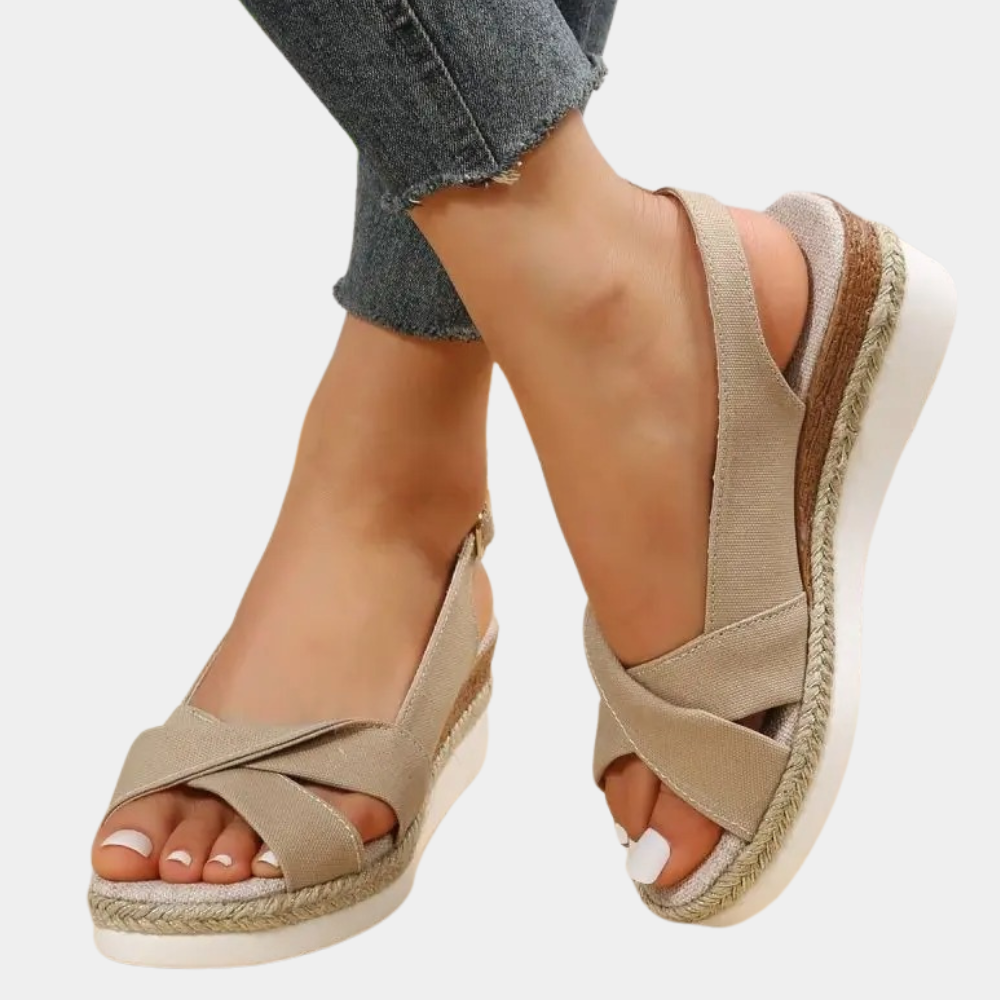 Kvinnors Andningsbara Espadrille Flats