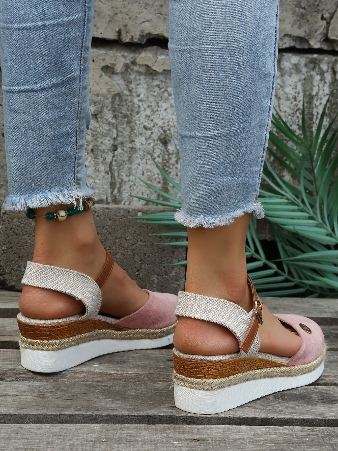 Kvinnors Bomull Espadriller