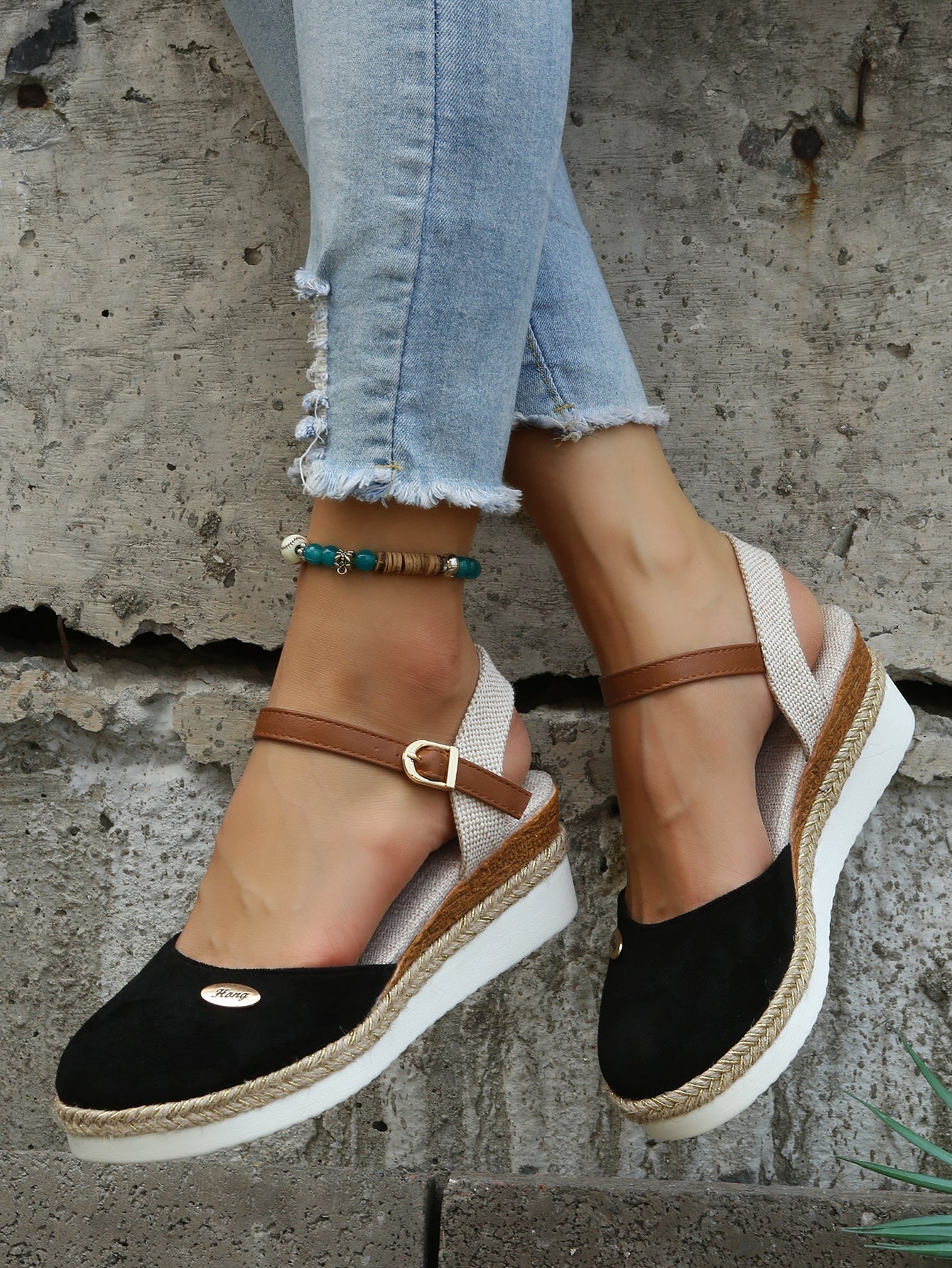 Kvinnors Bomull Espadriller