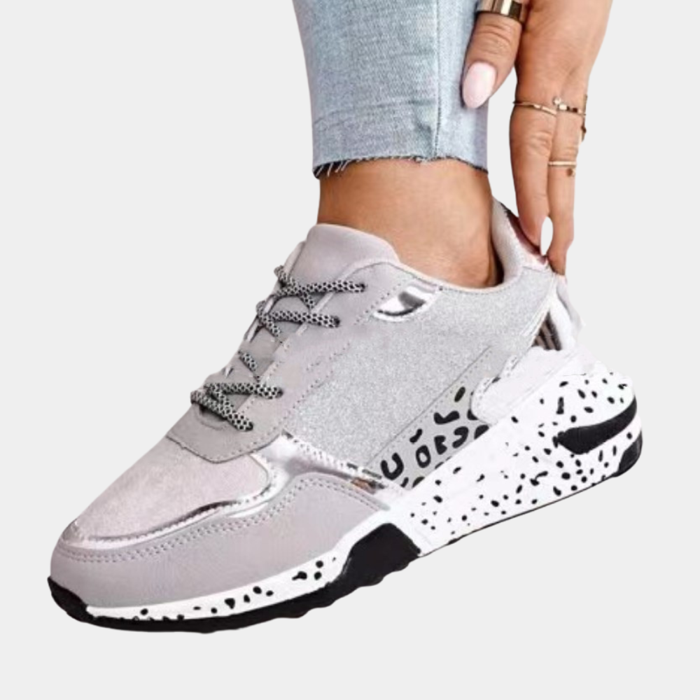 Kvinnors Lätta Sneakers Med Stöd och Komfort