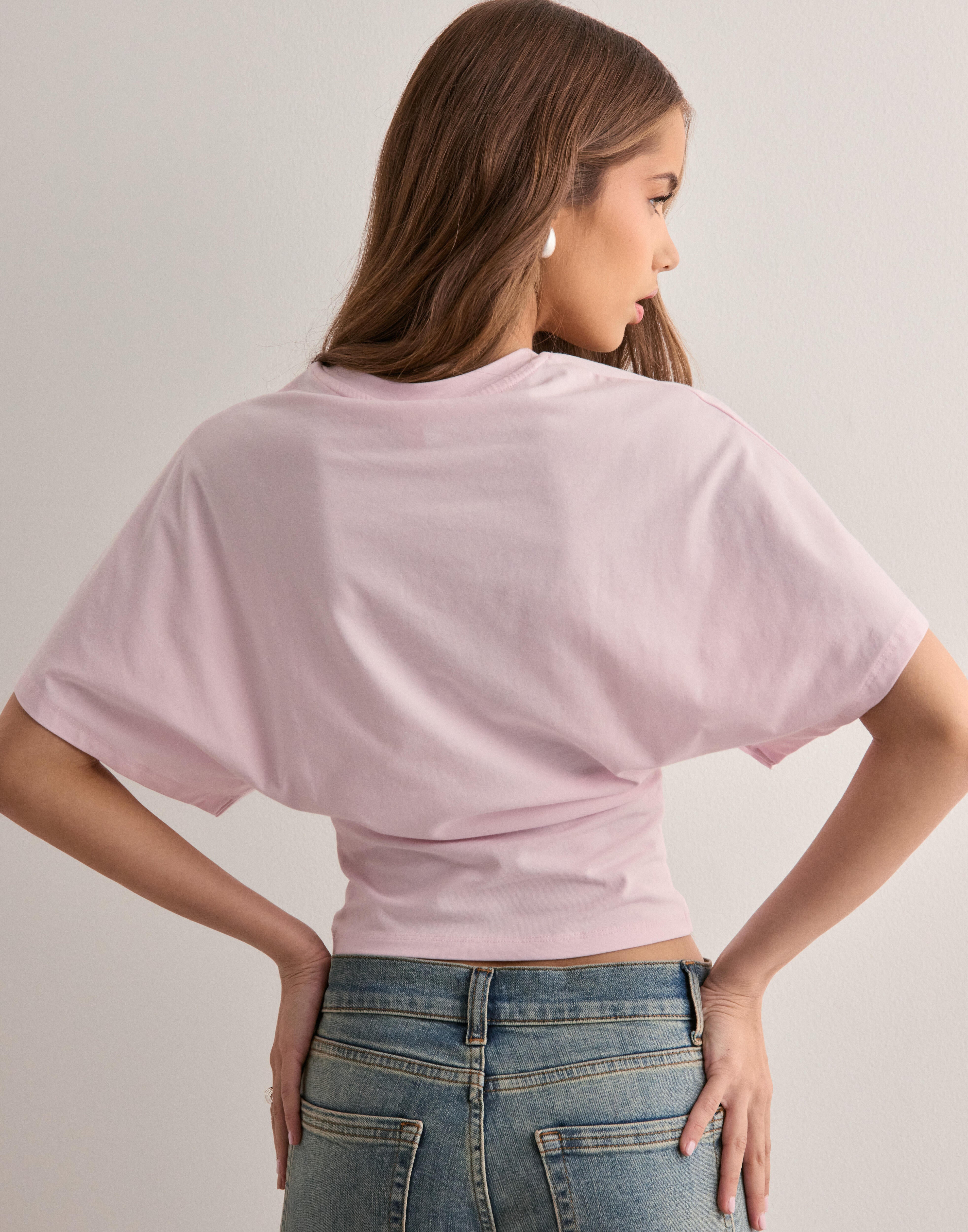 Kvinnors Överdimensionerad T-Shirt i Mjuk Bomull