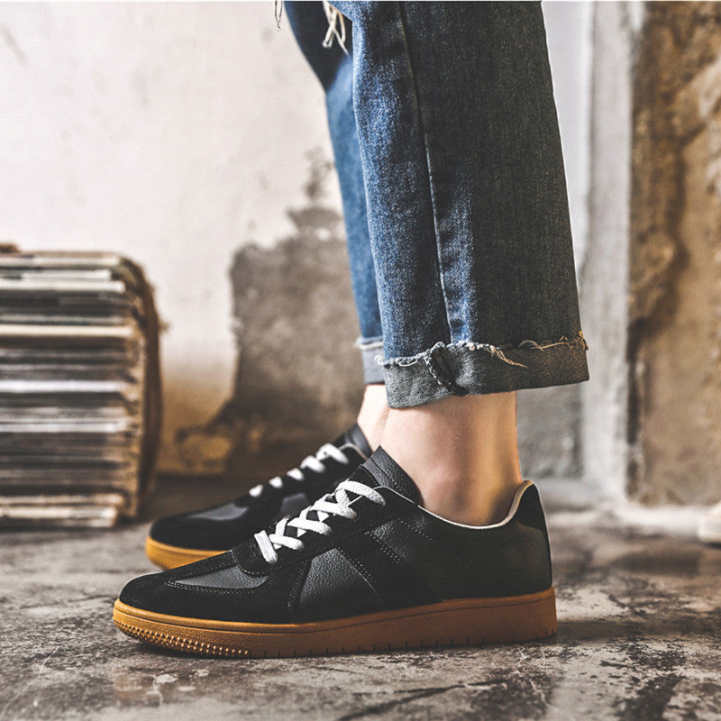 Kvinnors Sneakers i Retro Stil Högkvalitativt Material