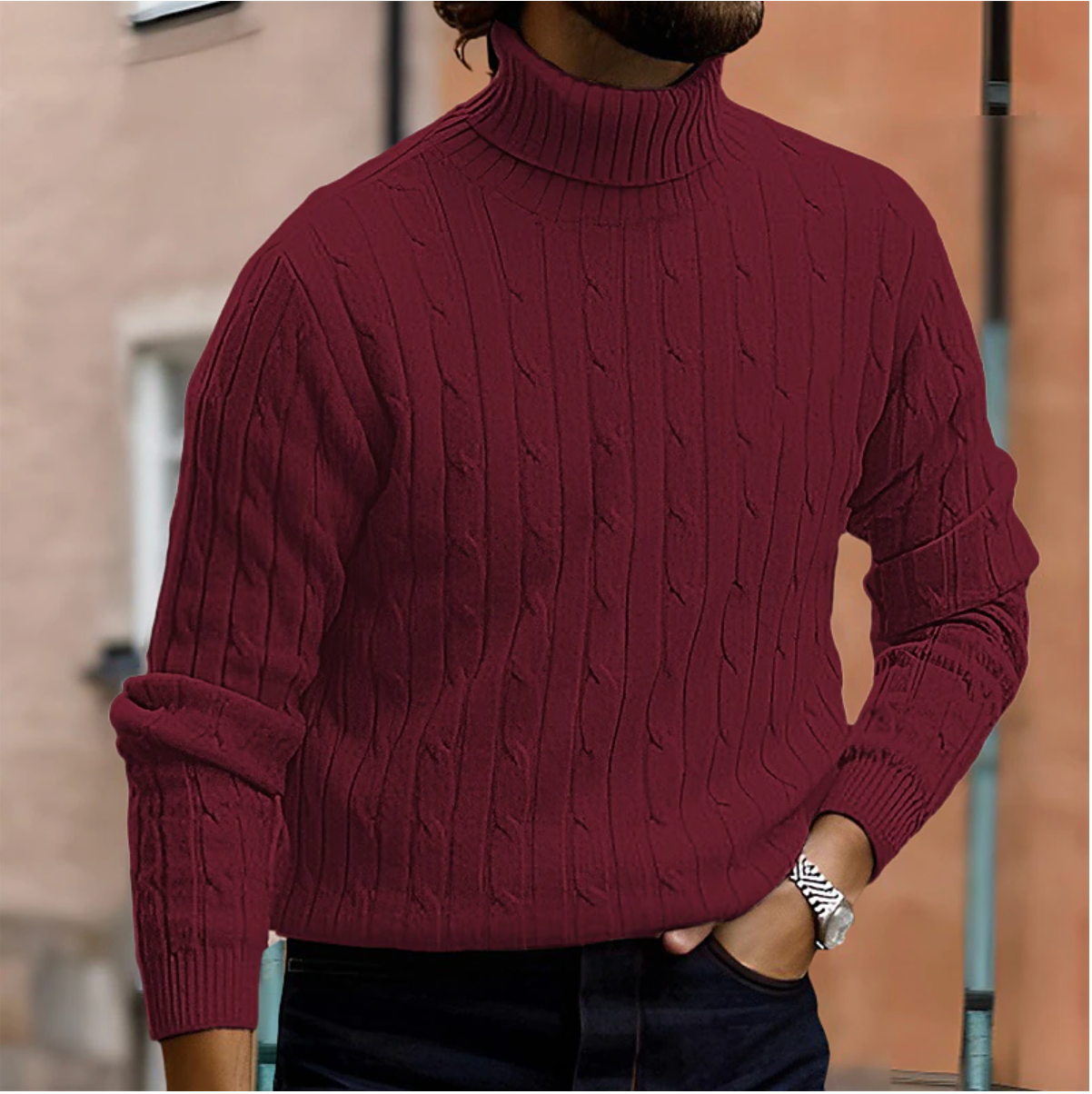 Luca | Stilig Herr Turtleneck