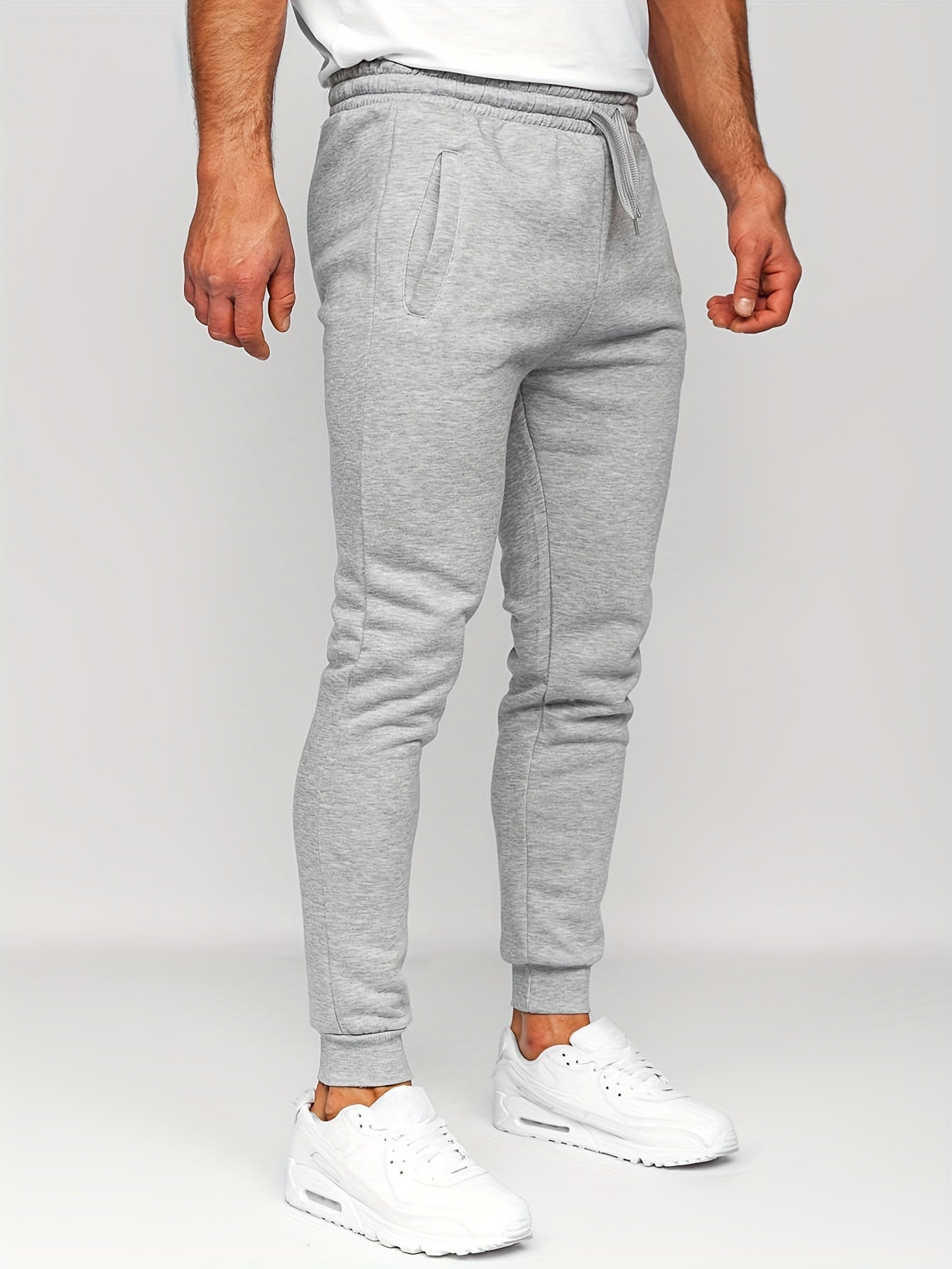 Luuk | Varm joggingbyxa med smal passform och fickor