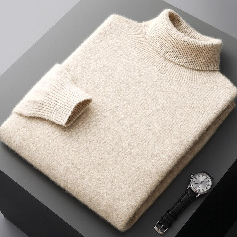 Lyxig Cashmere Polotröja | Mjuk & Elegant