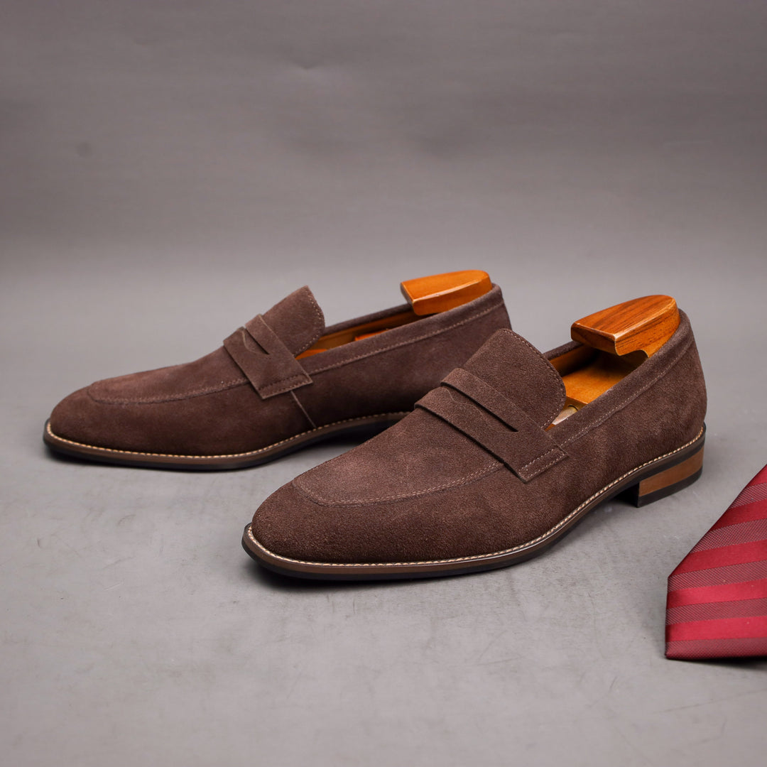 Mäns Loafers Slip-On Komfort 3