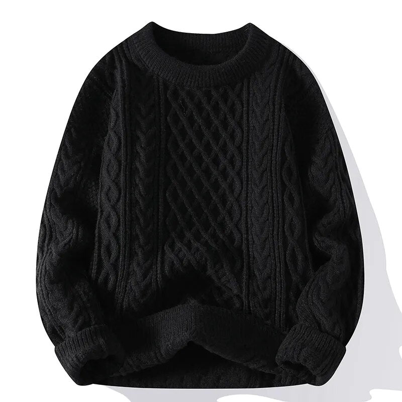 ByCastello | Mäns vintage casual tröja
