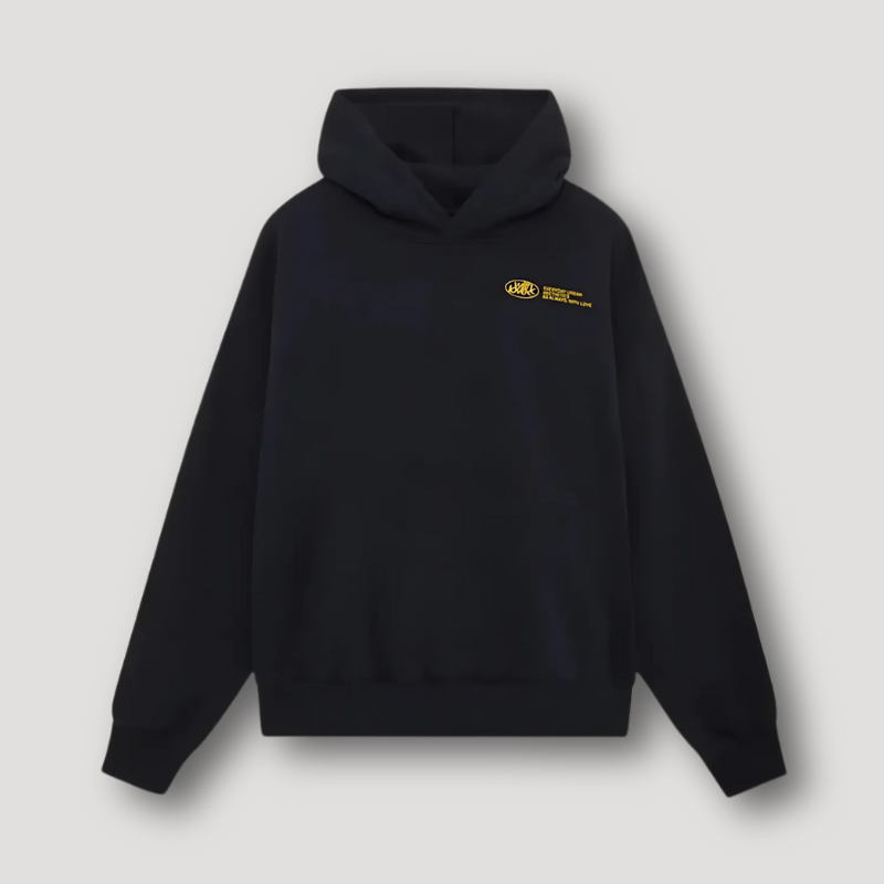 Överdimensionerad pullover Klassisk huvtröja ’withlove’ Grafiskt tryck