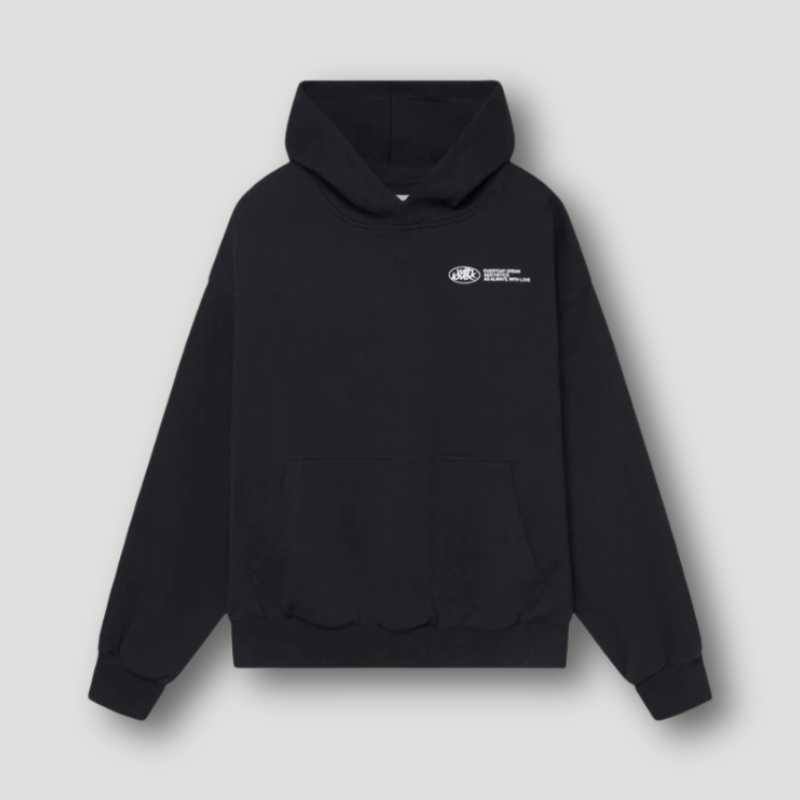 Överdimensionerad pullover Klassisk huvtröja ’withlove’ Grafiskt tryck