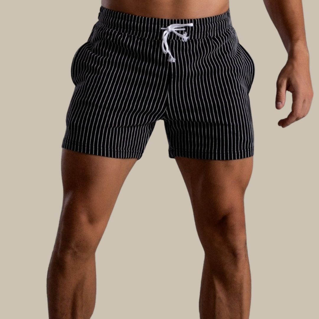 Herrens Stretchiga Fitnessshorts Superstretch-4