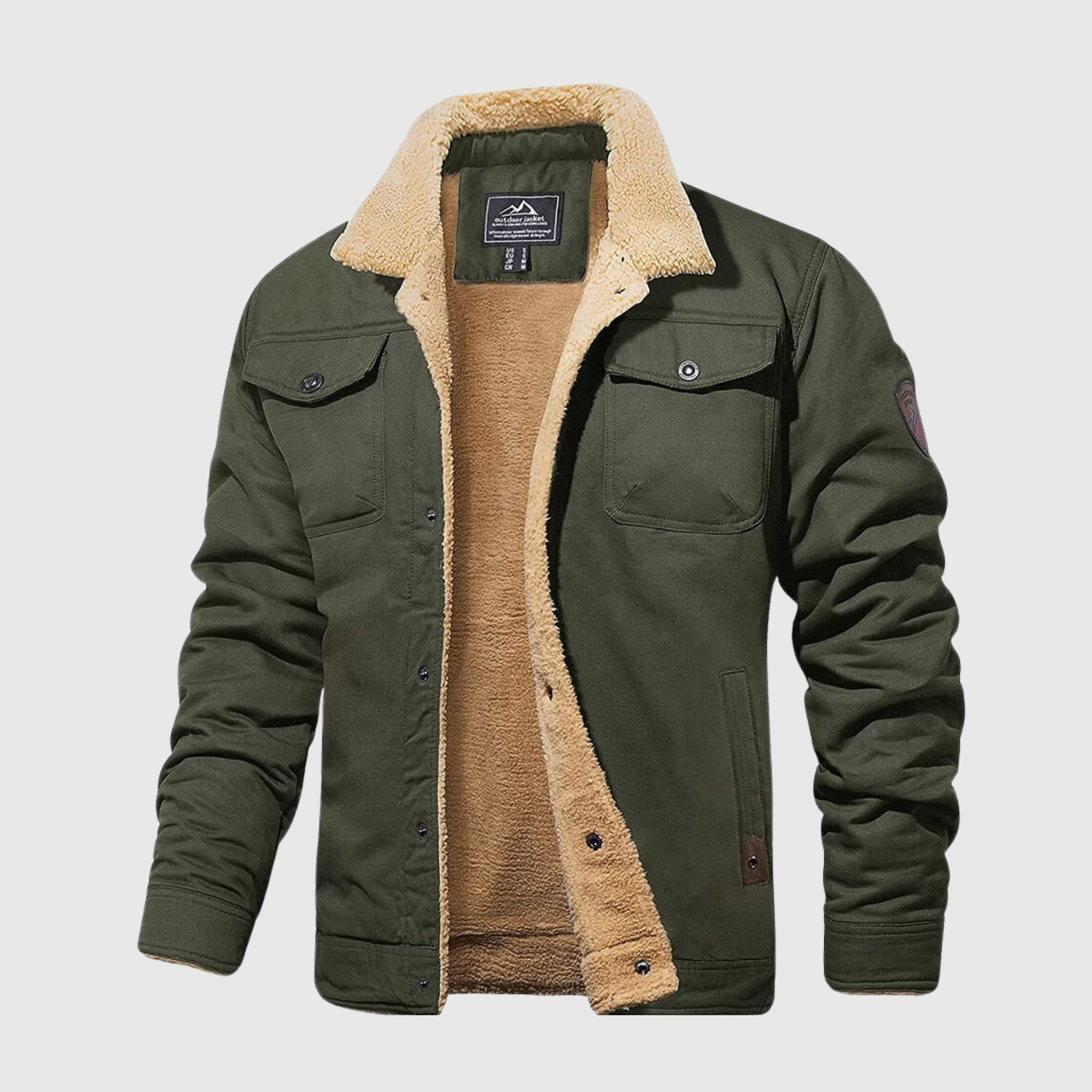 ByCastello | Elegant fodrad bomberjacka