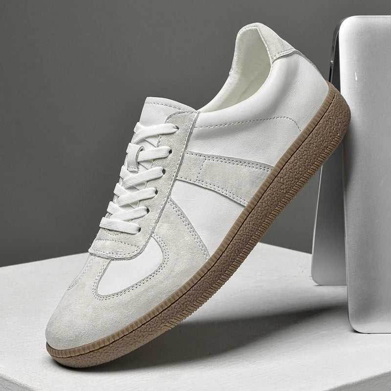 Herrskor Mocka Sneakers med Robust Yttersula för Hållbarhet 1