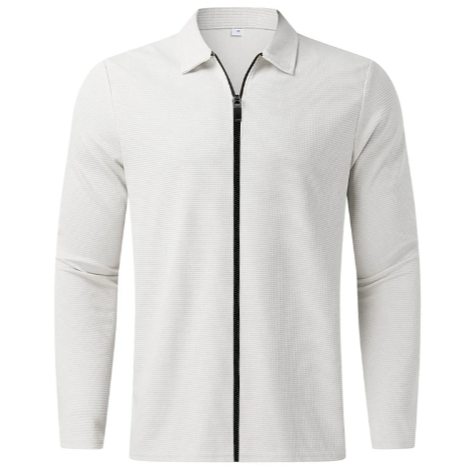 Danilo | Casual Cardigan med krage och dragkedja