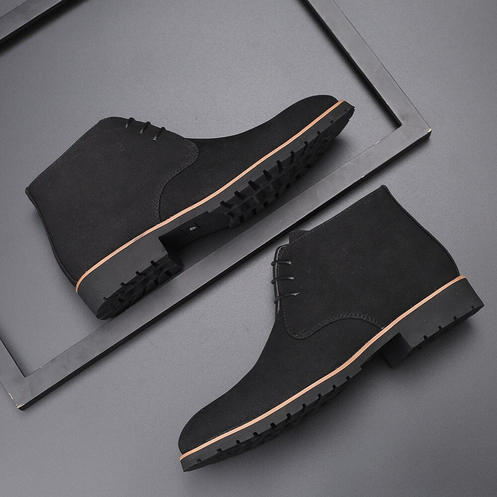 Laurens | Herrskor i Premium Suede Läder