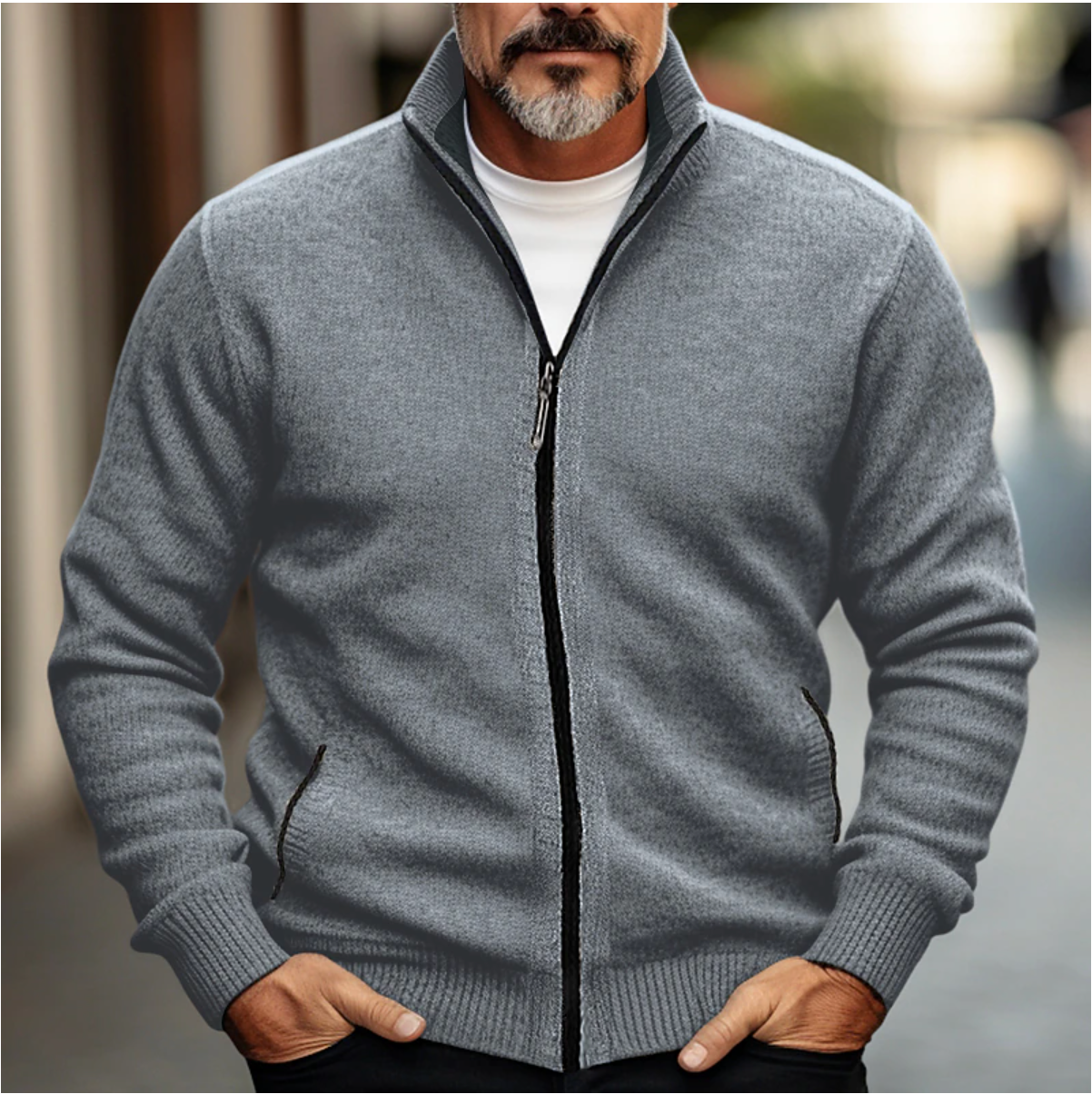 Gregory | Höst/Vinter Cardigan för Herr