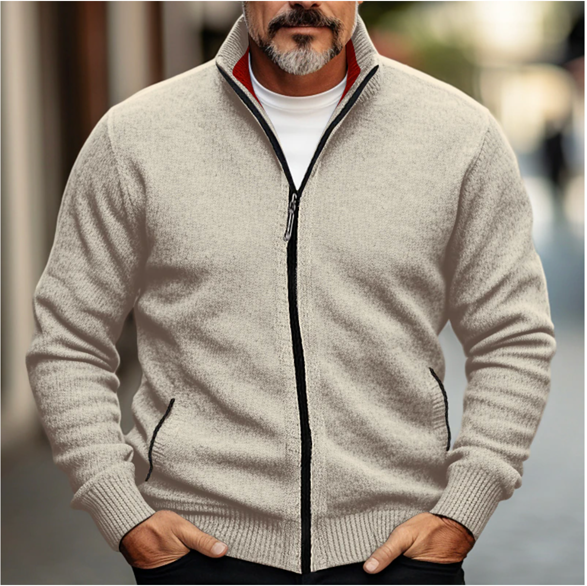 Gregory | Höst/Vinter Cardigan för Herr
