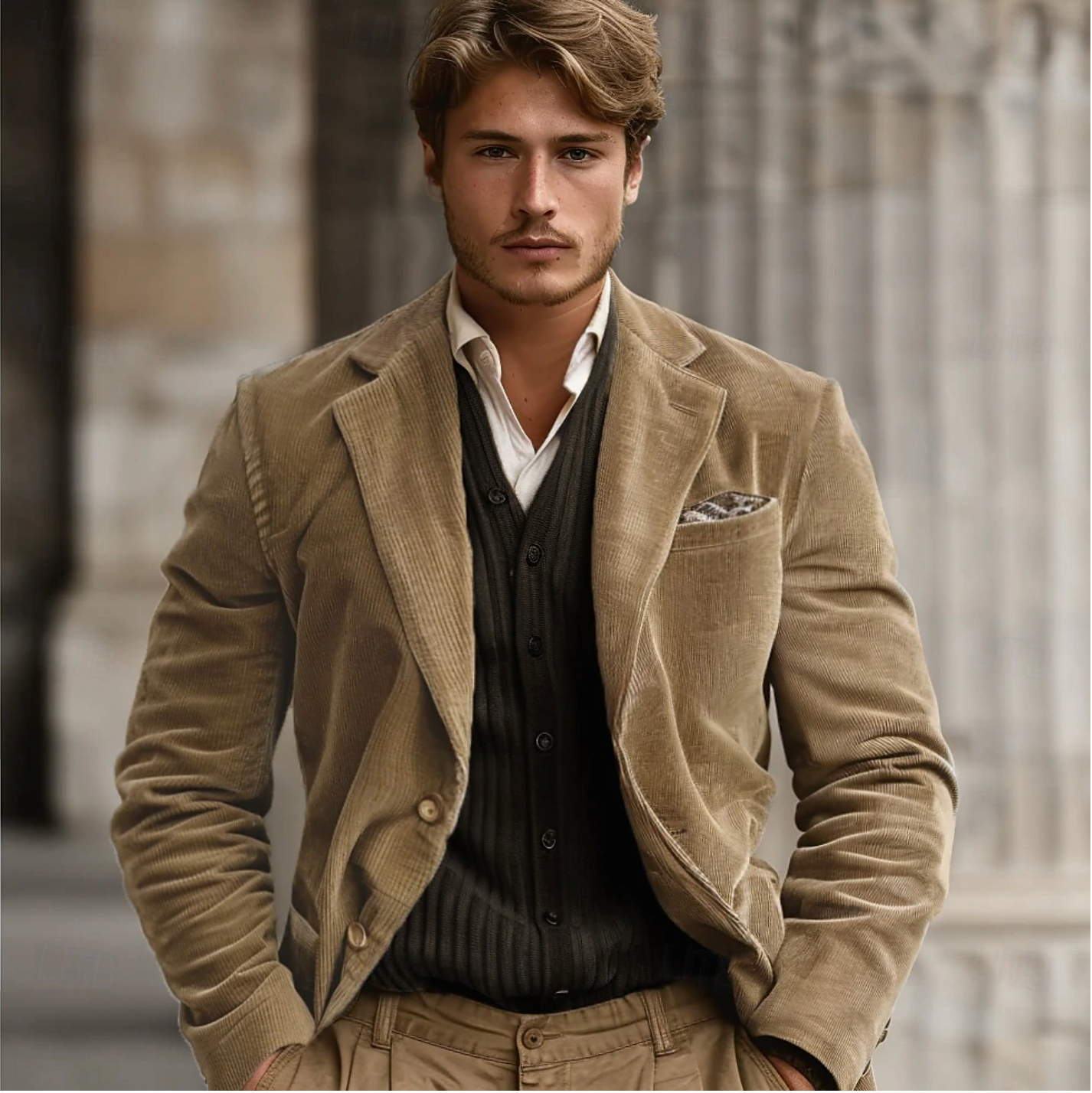 Tim | Herr Corduroy Blazer