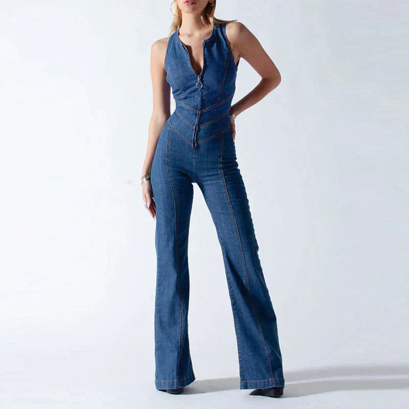 Variant image for Dam Denim Kombination Nakna Rygg-1