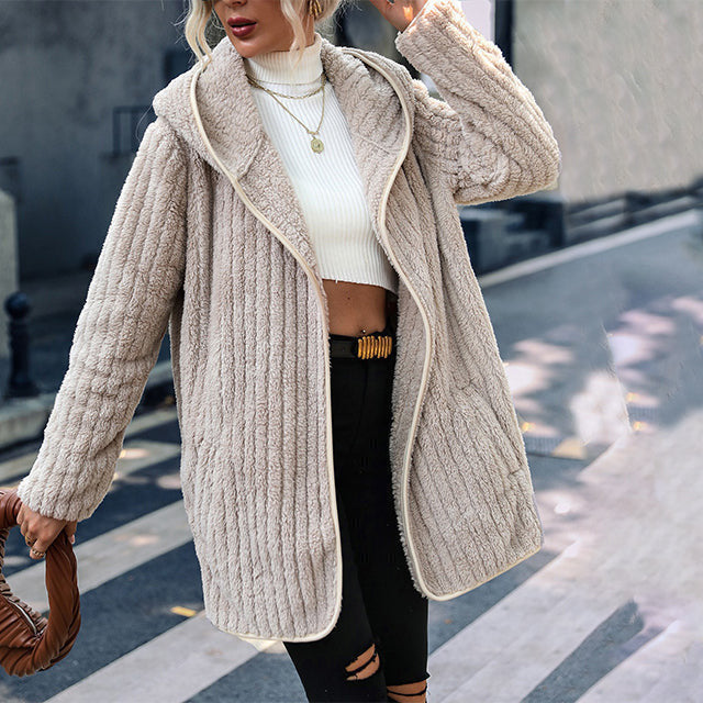 Signe | Stickad Hoodie