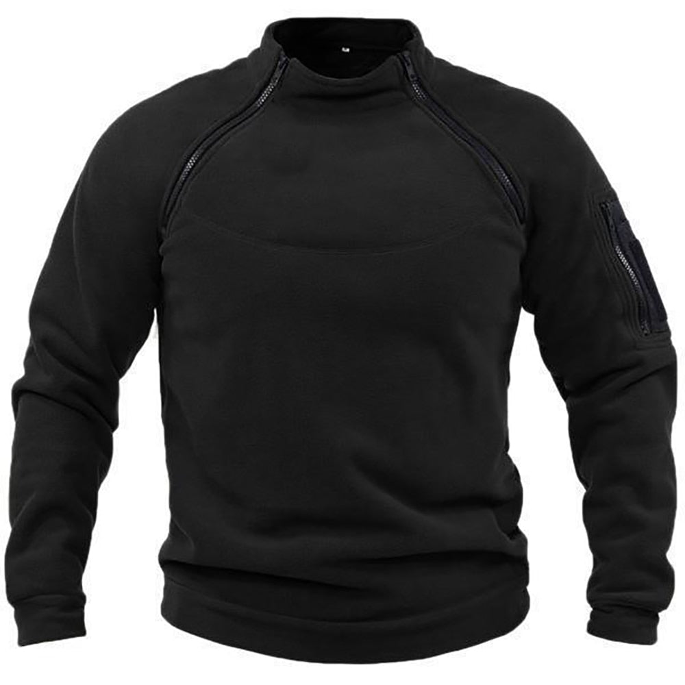 Taktisk utomhusväst med fleece för jakt