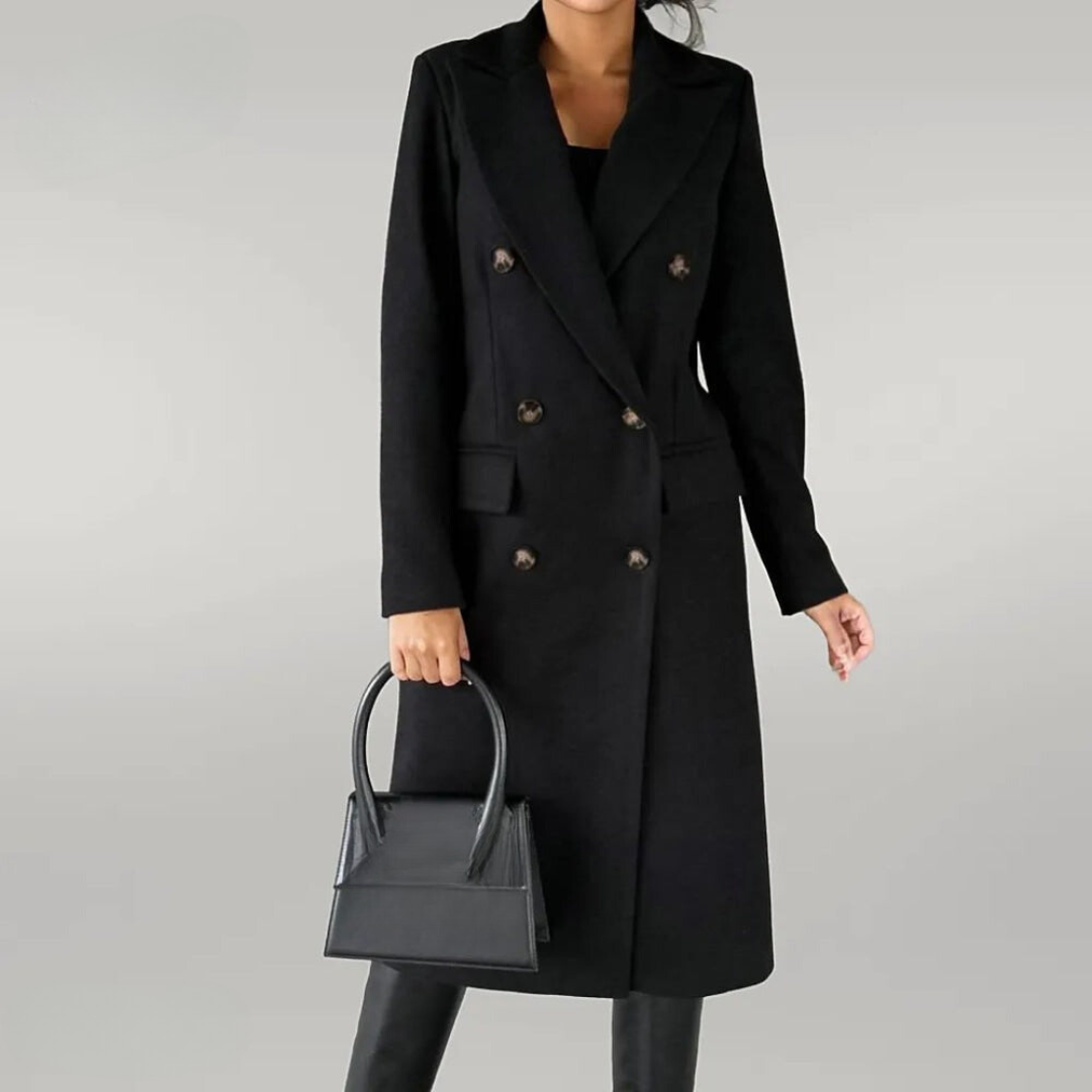 Dam Kappa i Lyxigt Material för Elegant Stil-4