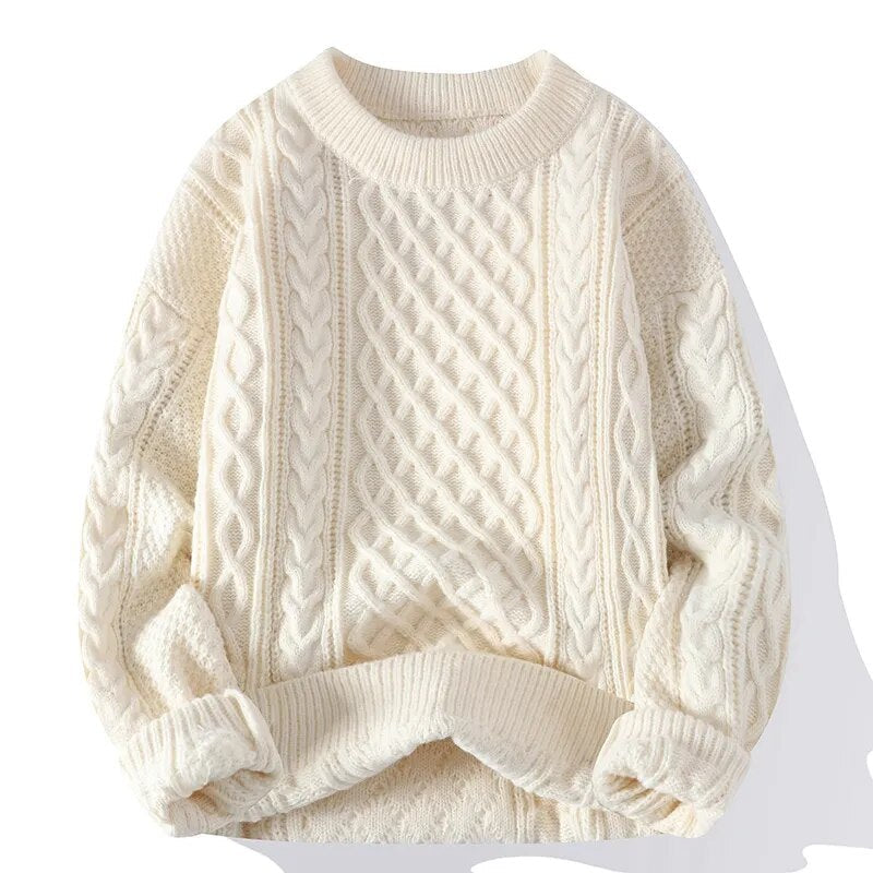 ByCastello | Mäns vintage casual tröja